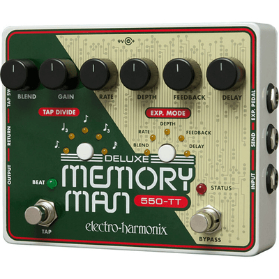 Electro-Harmonix Deluxe Memory Man w/Tap Tempo 550 - Palen Music