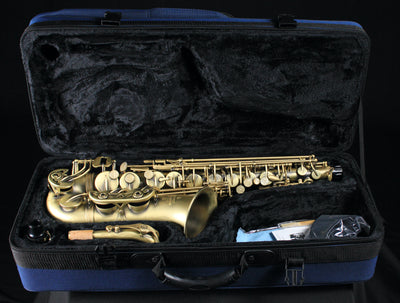 Buffet Crampon 400 Series Eb Professional Alto Saxophone - Antique Matte - Palen Music