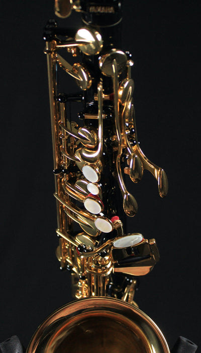 Yamaha YAS-82ZIIB Custom Eb Alto Saxophone - Black Lacquered - Palen Music