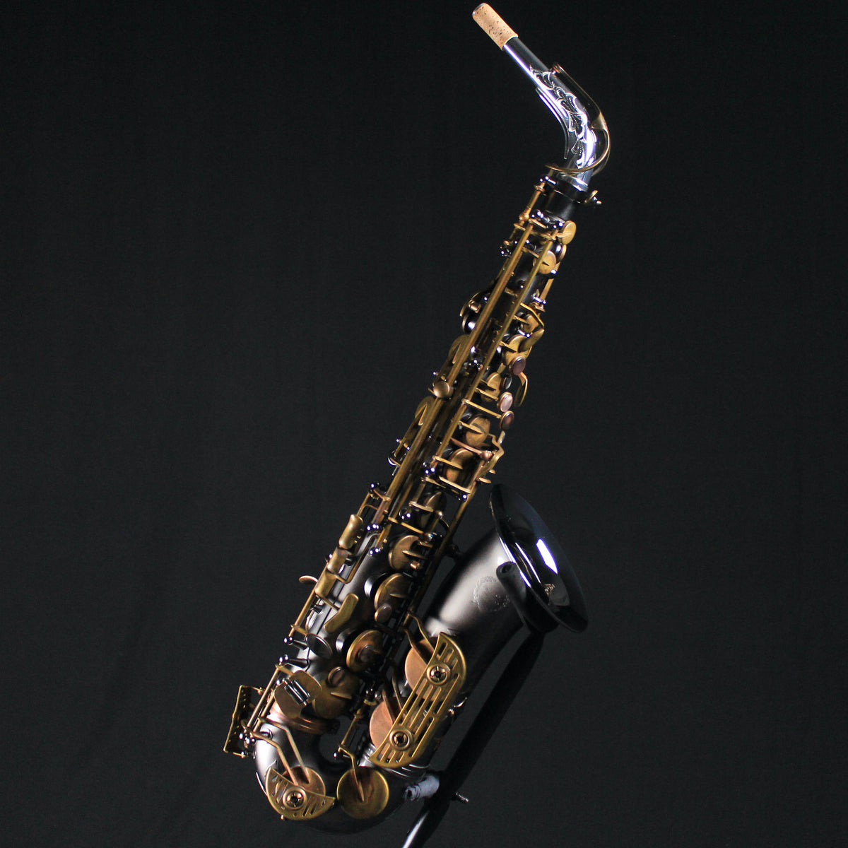 Sax Co Sax Dakota XR Series Pro Alto Saxophone - SDAXR42 - Black Onyx Finish