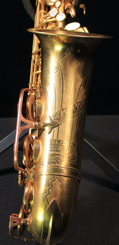 Rampone & Cazzani Solista Alto Saxophone (Gold Plated Copper) - Palen Music