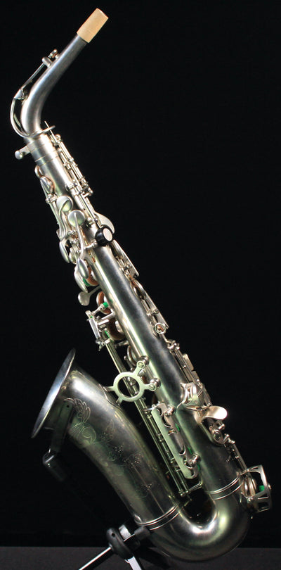 Rampone & Cazzani R1 Jazz Alto Saxophone (Vintage SIlver Plated) - Palen Music