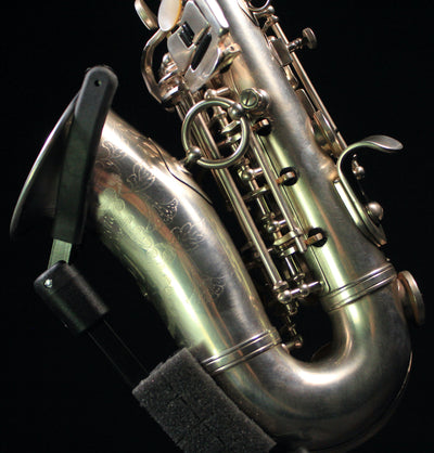 Rampone & Cazzani R1 Jazz Curved Soprano Saxophone (Vintage Silver Plated) - Palen Music