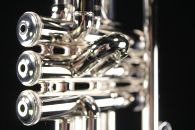 Bach Stradivarius Anniversary 190S37 Professional Bb Trumpet (Silver Plated) - Palen Music