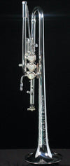 Bach Stradivarius ADE190S Artisan Series D/Eb Professional Trumpet (Silver Plated) - Palen Music