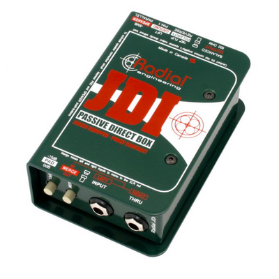 Radial JDI - Jensen Equipped 1-channel Passive Instrument Direct Box - Palen Music