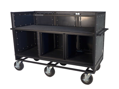 Pageantry Innovations Triple Mixer Cart - Palen Music