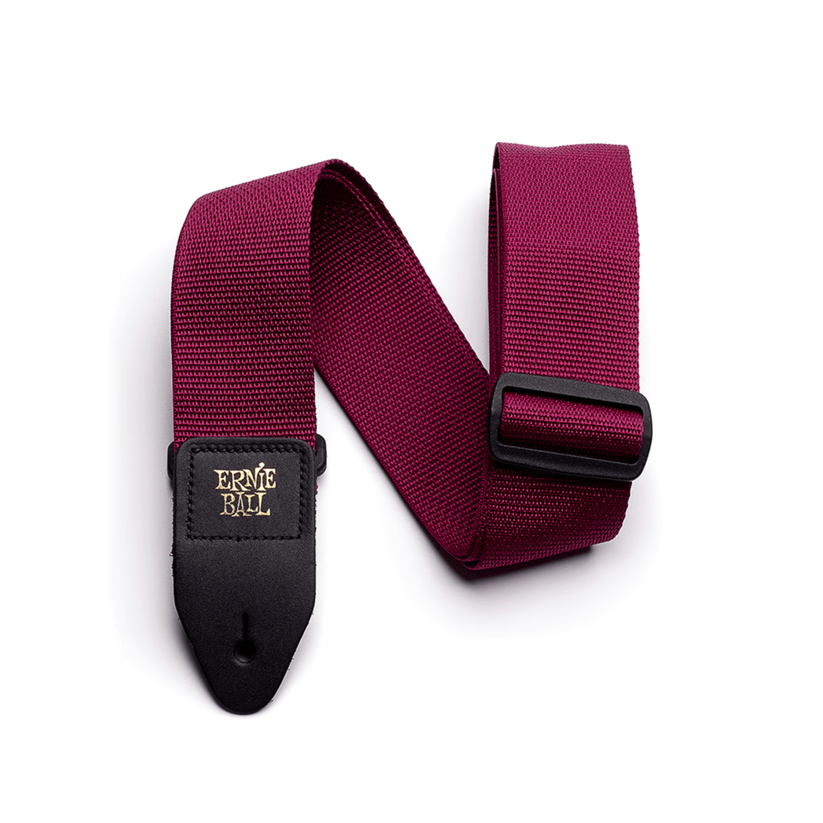 Ernie Ball 2" Polypro Strap (Burgundy) - Palen Music