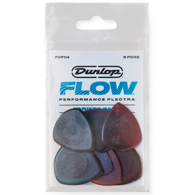 Dunlop 8-pack Flow Guitar Picks Variety Pack - Palen Music