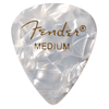 Fender 12-pack Celluloid 351 Shape Medium Guitar Picks (White Moto) - Palen Music