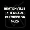 Bentonville 7th Grade Percussion Pack - Palen Music