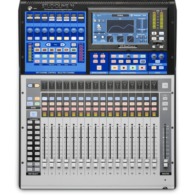 Presonus StudioLive 16 Series III 24 Input (16 XLR) Digital Console w QMIX Monitoring from IOS - Palen Music