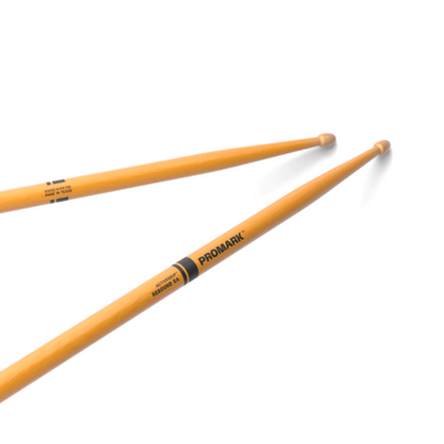 Promark Rebound 5A ActiveGrip Clear Hickory Drumsticks (Acorn Wood Tip) - Palen Music