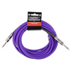 Strukture 18.5' 1/4" Instrument Cable (Woven Purple) - Palen Music
