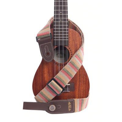 Kala Handmade Ukulele Strap (Amazon Stripe) - Palen Music