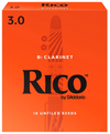 Rico #3 Clarinet Reeds RTCL3 - Box of 10 - Palen Music