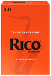 Rico Tenor Sax Reeds, Box of 10, Strength 3 - Palen Music