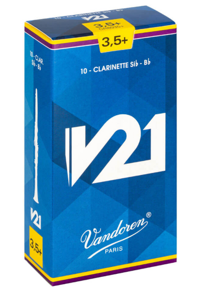 Vandoren CR8035 #3.5 Clarinet Reeds, Box of 10 - Palen Music