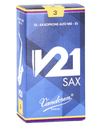 Vandoren V21 Alto Sax #2.5 Reeds - SR8125 - Palen Music