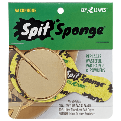 Key Leaves Spit Sponge Pad Dryer for Saxophones - SPTSAX - Palen Music