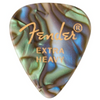 Fender 12-pack Celluloid 351 Shape Extra Heavy Guitar Picks (Abalone) - Palen Music