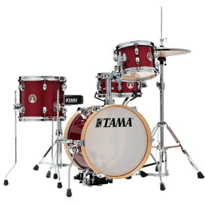 Tama Club-JAM Flyer LJK44S 4-piece Shell Pack with Snare Drum (Candy Apple Mist) - Palen Music
