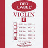 Super-Sensitive Red Label 3/4 Violin Individual E String (Medium Tension) - Palen Music