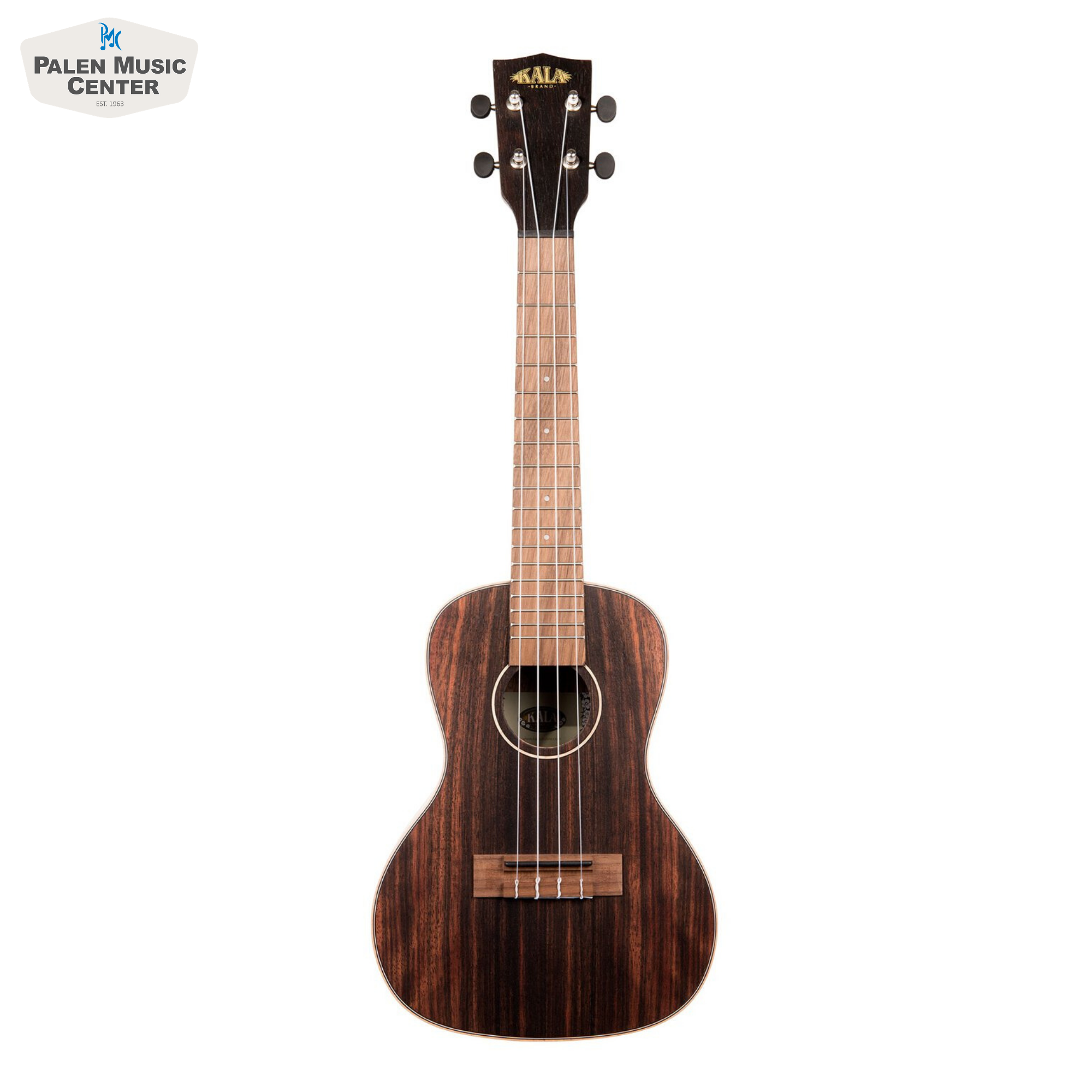 Kala KA-EBY-C Concert Ukulele (Striped Ebony) - Palen Music