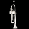 S. E. Shires Bb Trumpet - Model A (Silver) - Palen Music