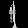 S. E. Shires Bb Trumpet - Model B (Silver) - Palen Music