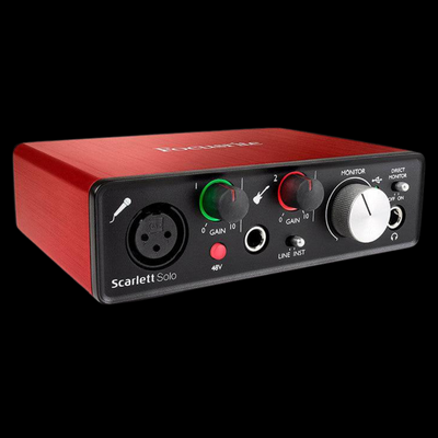 Focusrite Scarlett Solo 3rd Gen USB Audio Interface - Palen Music