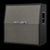Soldano 412 Angled Cabinet 4x12" Extension Cabinet - Black with Salt & Pepper Grille - Palen Music