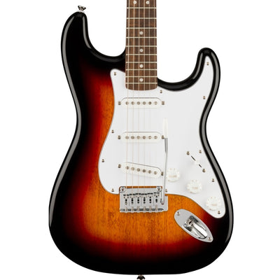 Squier Affinity Series Stratocaster Electric Guitar - 3-Color Sunburst with Laurel Fingerboard - Palen Music