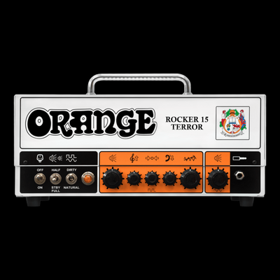 Orange Rocker 15 Terror 15-watt 2-channel Tube Head - Palen Music