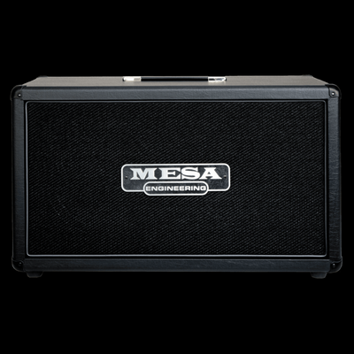 Mesa/Boogie Rectifier Horizontal 2 x 12-inch 120-watt Horizontal Extension Cabinet - Black - Palen Music