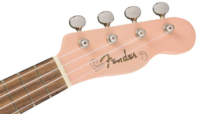 Fender Venice Soprano Uke - Shell Pink - Palen Music