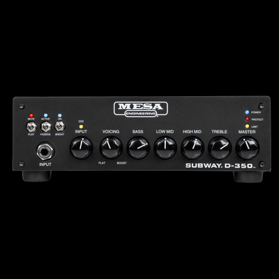 Mesa/Boogie Subway D-350 Ultra-compact 350-watt Bass Head - Palen Music