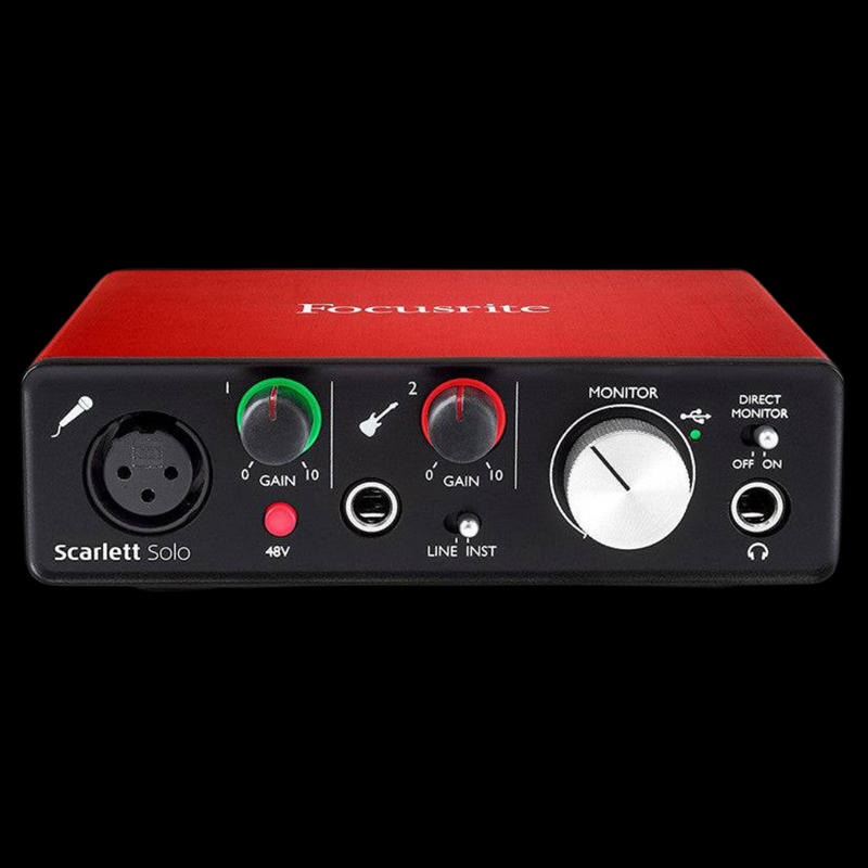 Focusrite Scarlett Solo Compact (1st Gen) USB Audio Interface