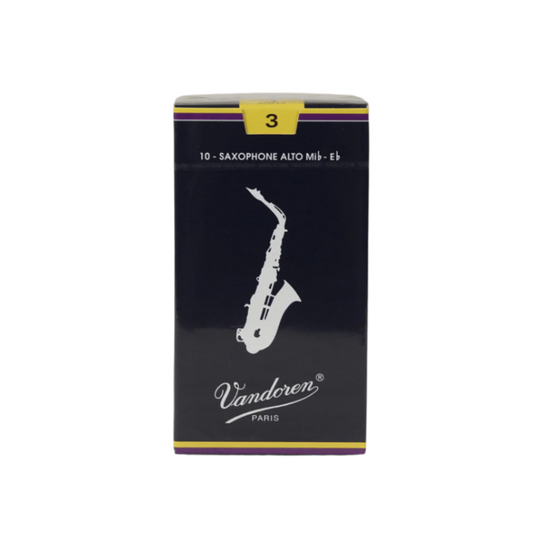 Vandoren SR213 #3 Alto Sax Reeds- Box of 10
