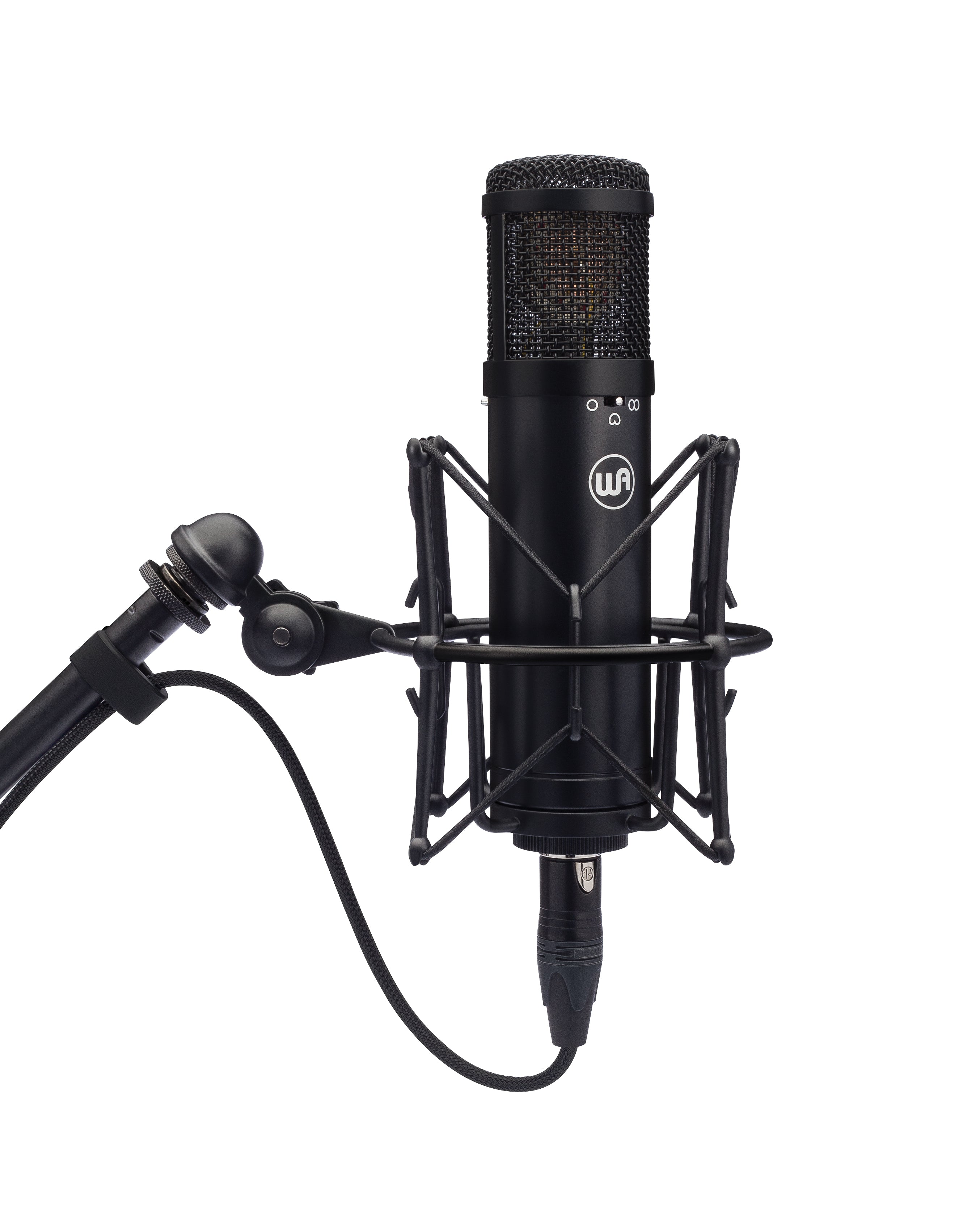 Warm Audio WA-47Jr Large-Diaphragm Condenser Microphone (Black) - Palen Music