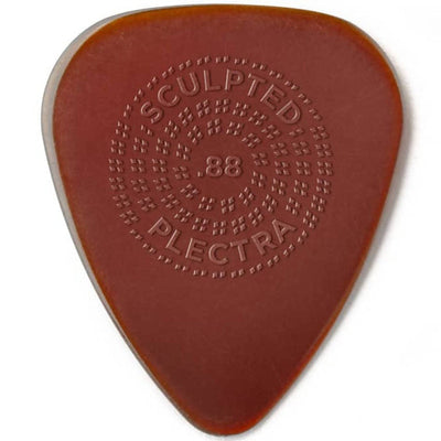 Dunlop 3-pack Primetone Standard Grip .88mm Guitar Picks (Brown) - Palen Music