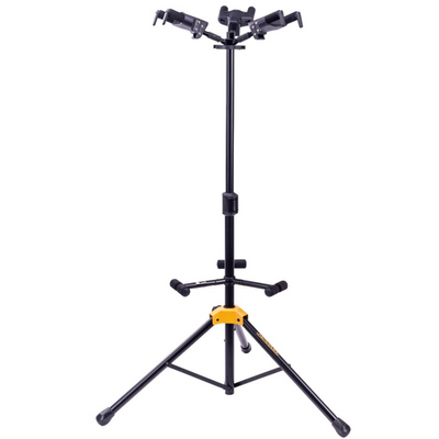 Hercules Stands GS432B PLUS Tri Guitar Stand with Auto Grip System and Foldable Yoke - Palen Music