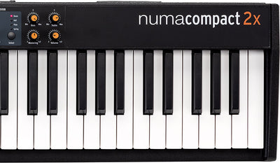 Studiologic Numa Compact 2x 88 key Semi-Weighted Keyboard with Aftertouch - Palen Music