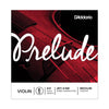 D'Addario Prelude Violin Single Strings - 4/4 Scale, Medium Tension - Palen Music
