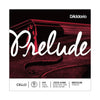 D'Addario Prelude Cello Single Strings - 4/4 Scale, Medium Tension - Palen Music