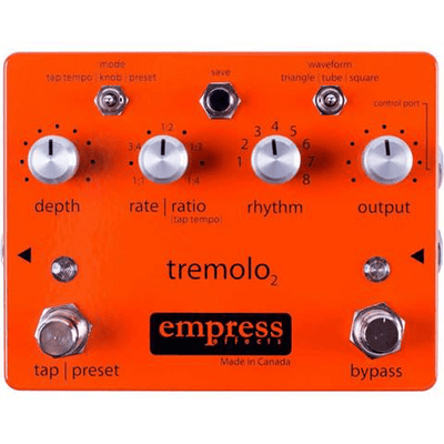 Empress Effects Tremolo2 Pedal - Palen Music