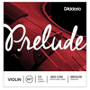 D'Addario Prelude Violin String Set - 1/2 Scale, Medium Tension - Palen Music